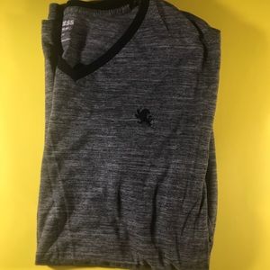Express gray v neck tee. XL